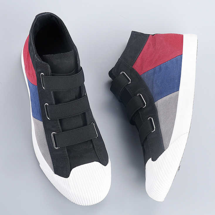 Women's Woven Canvas Retro Trainers Corvine