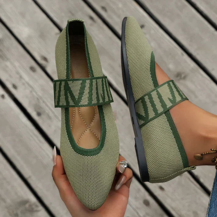 Women's Woven Mule Flats Corvine