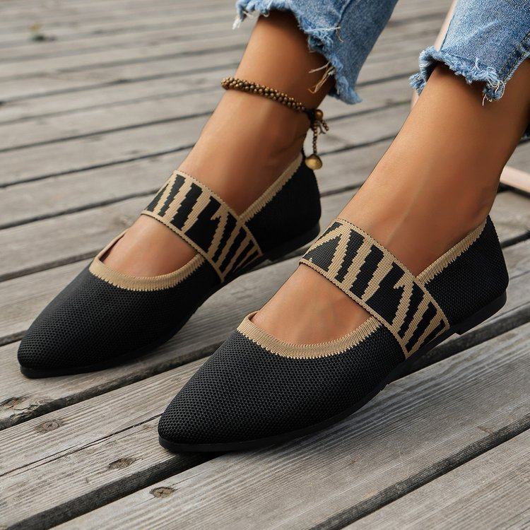 Women's Woven Mule Flats Corvine