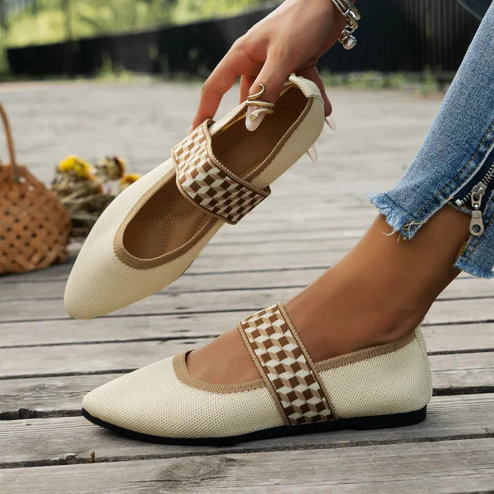 Women's Woven Mule Flats Corvine