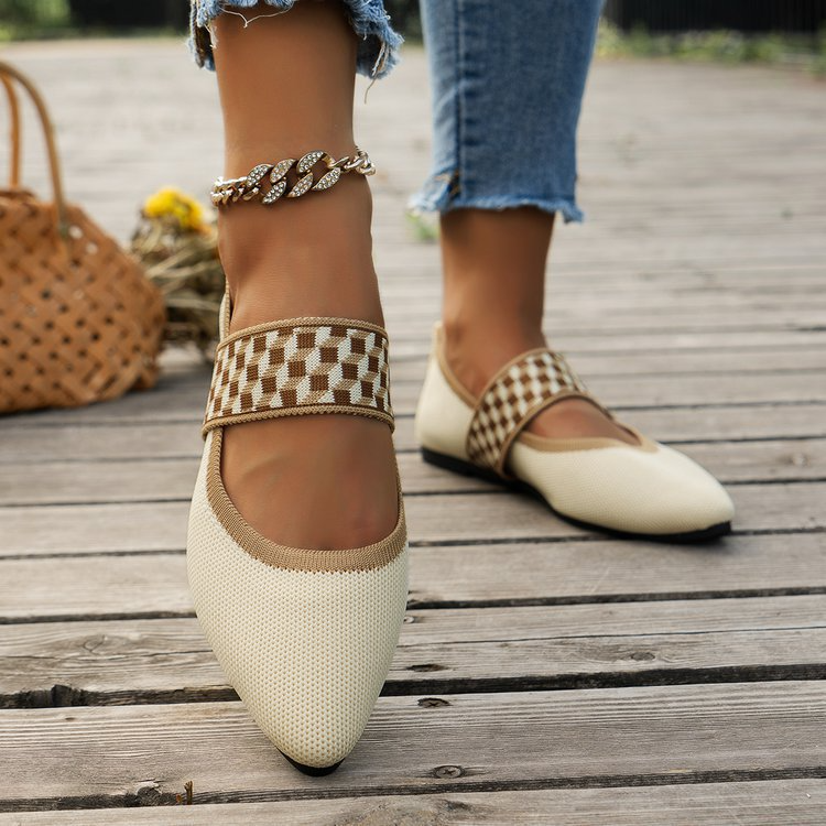 Women's Woven Mule Flats Corvine