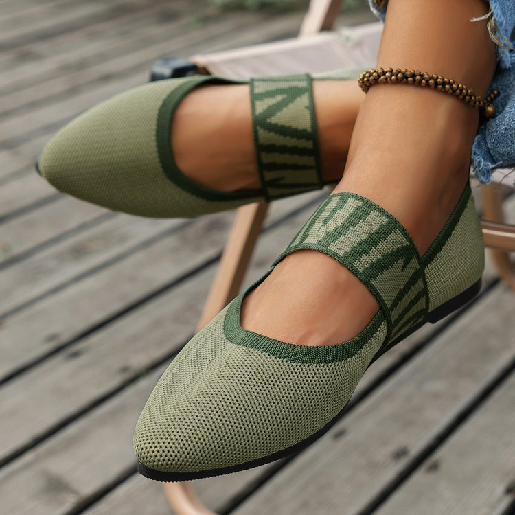 Women's Woven Mule Flats Corvine