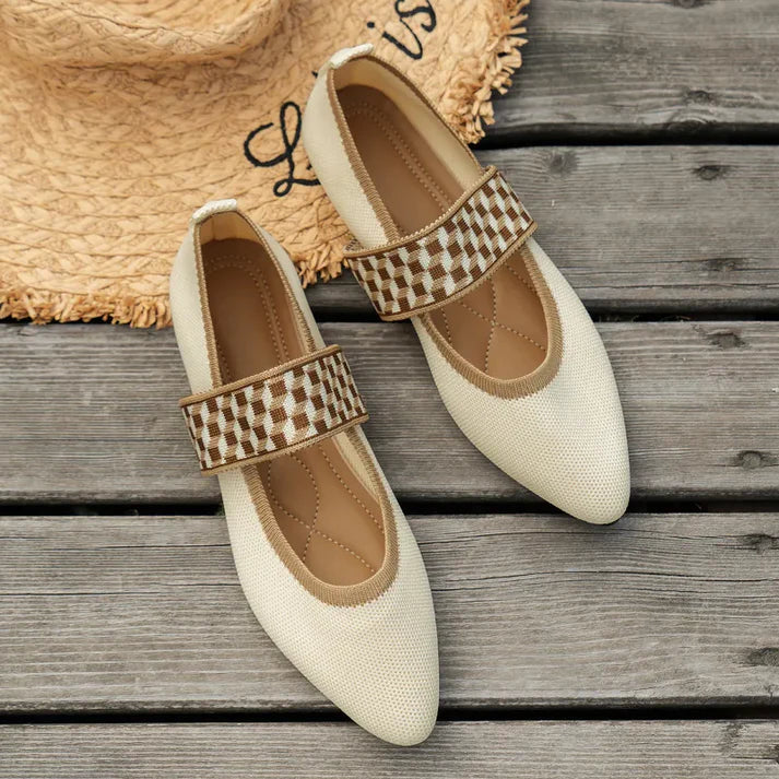 Women's Woven Mule Flats Corvine